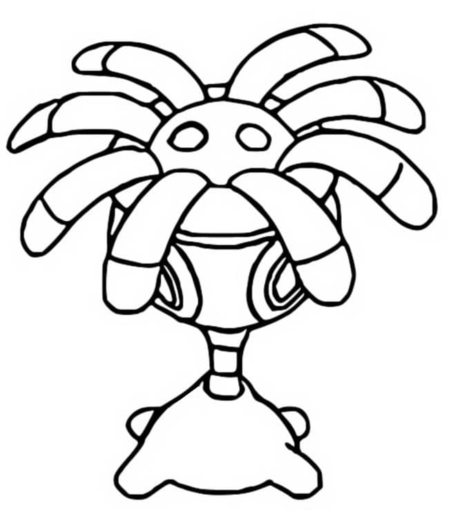 ζωγραφική Pokemon Lileep