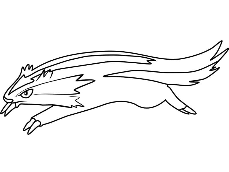 ζωγραφική Pokemon Linoone