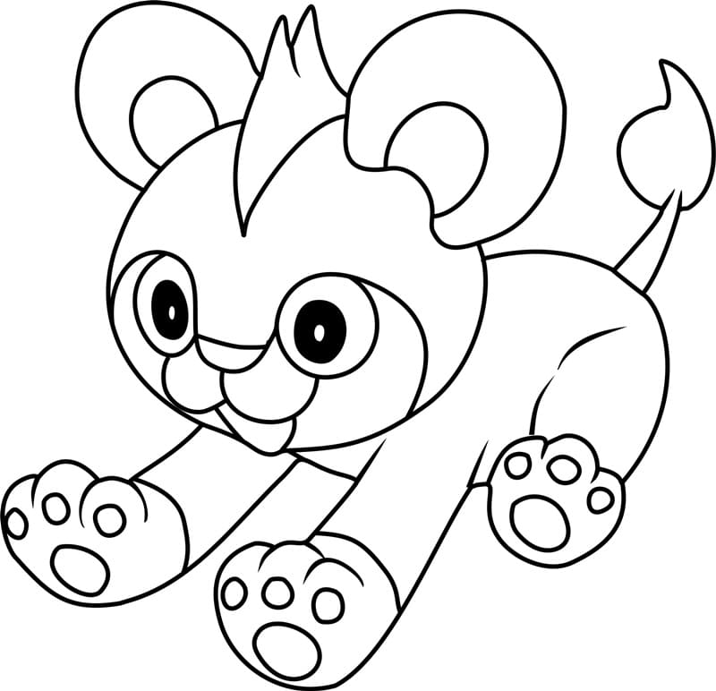 ζωγραφική Pokemon Litleo