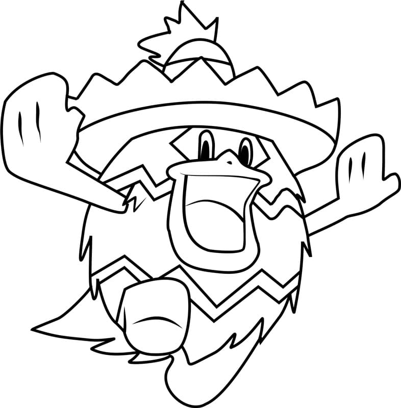 ζωγραφική Pokemon Ludicolo