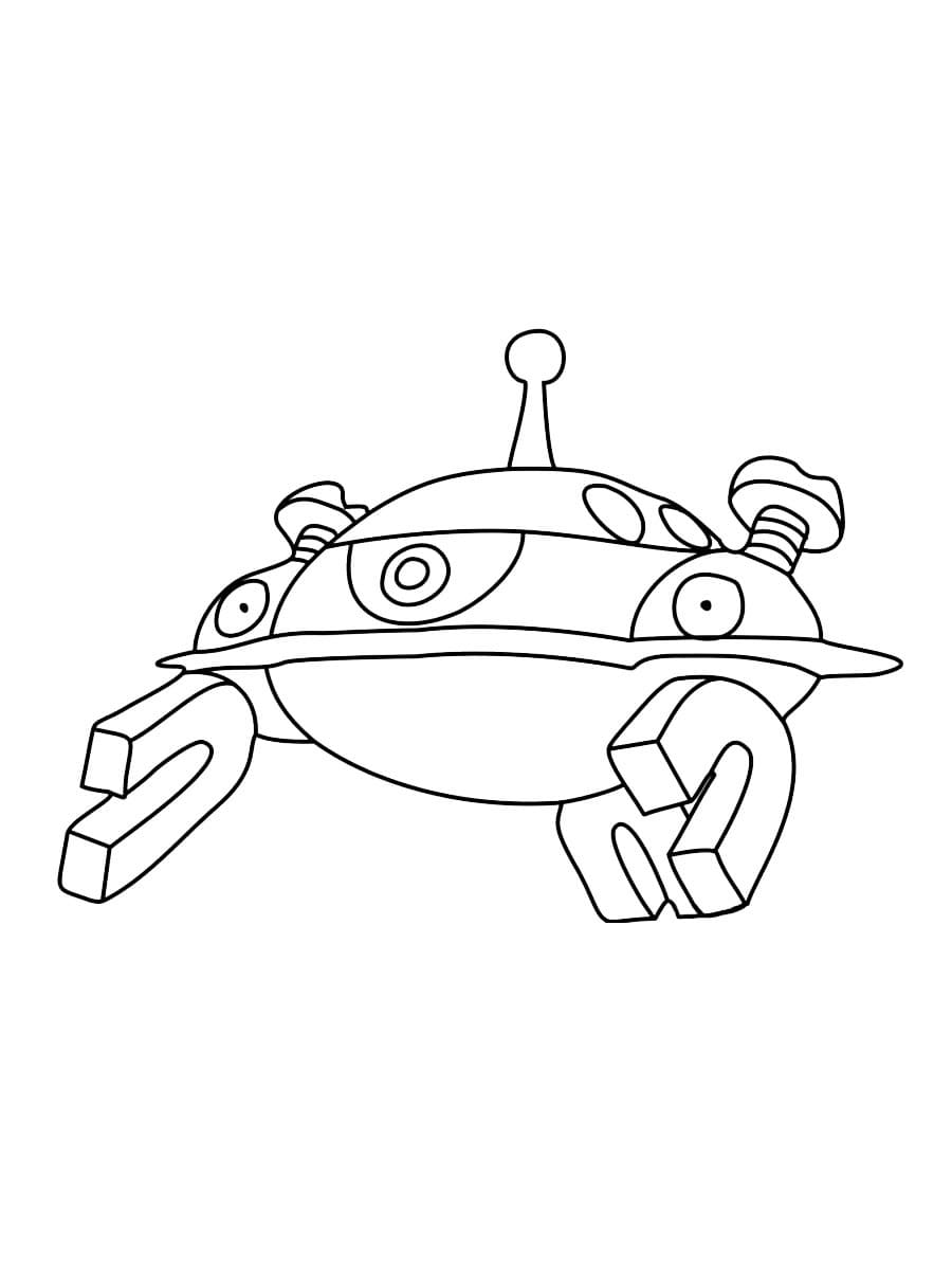 ζωγραφική Pokemon Magnezon