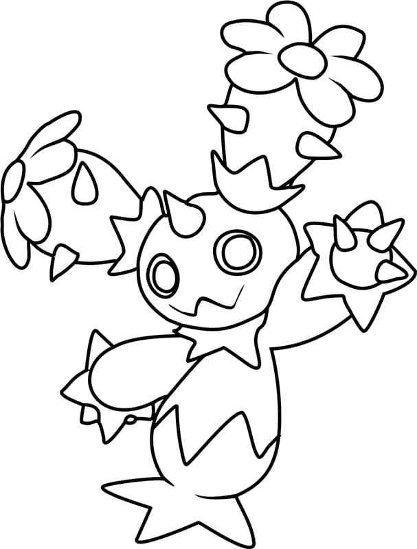 ζωγραφική Pokemon Maractus