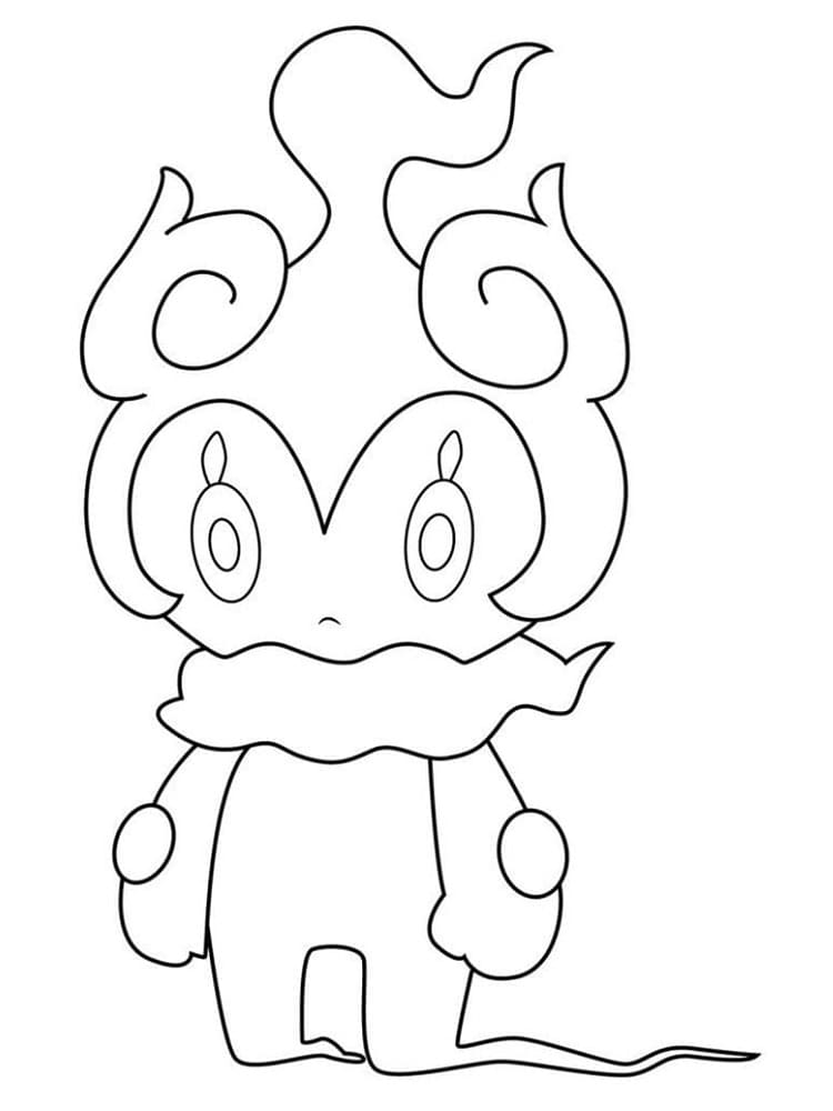 ζωγραφική Pokemon Marshadow