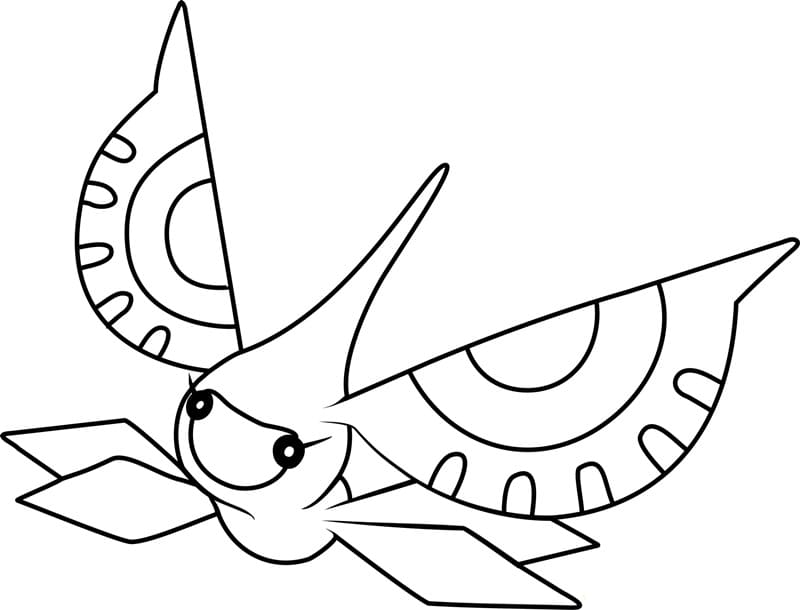 ζωγραφική Pokemon Masquerain