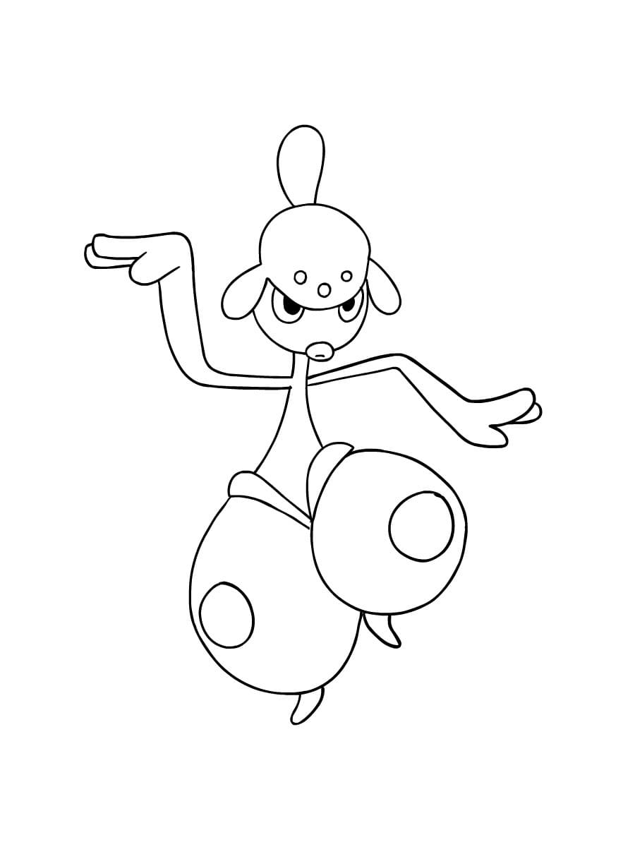 ζωγραφική Pokemon Medicham