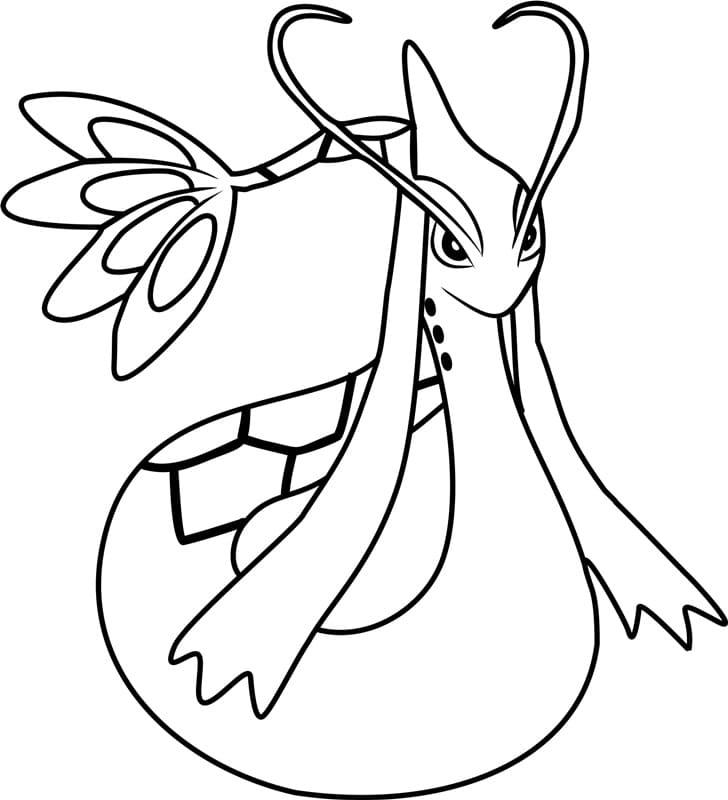 ζωγραφική Pokemon Milotic