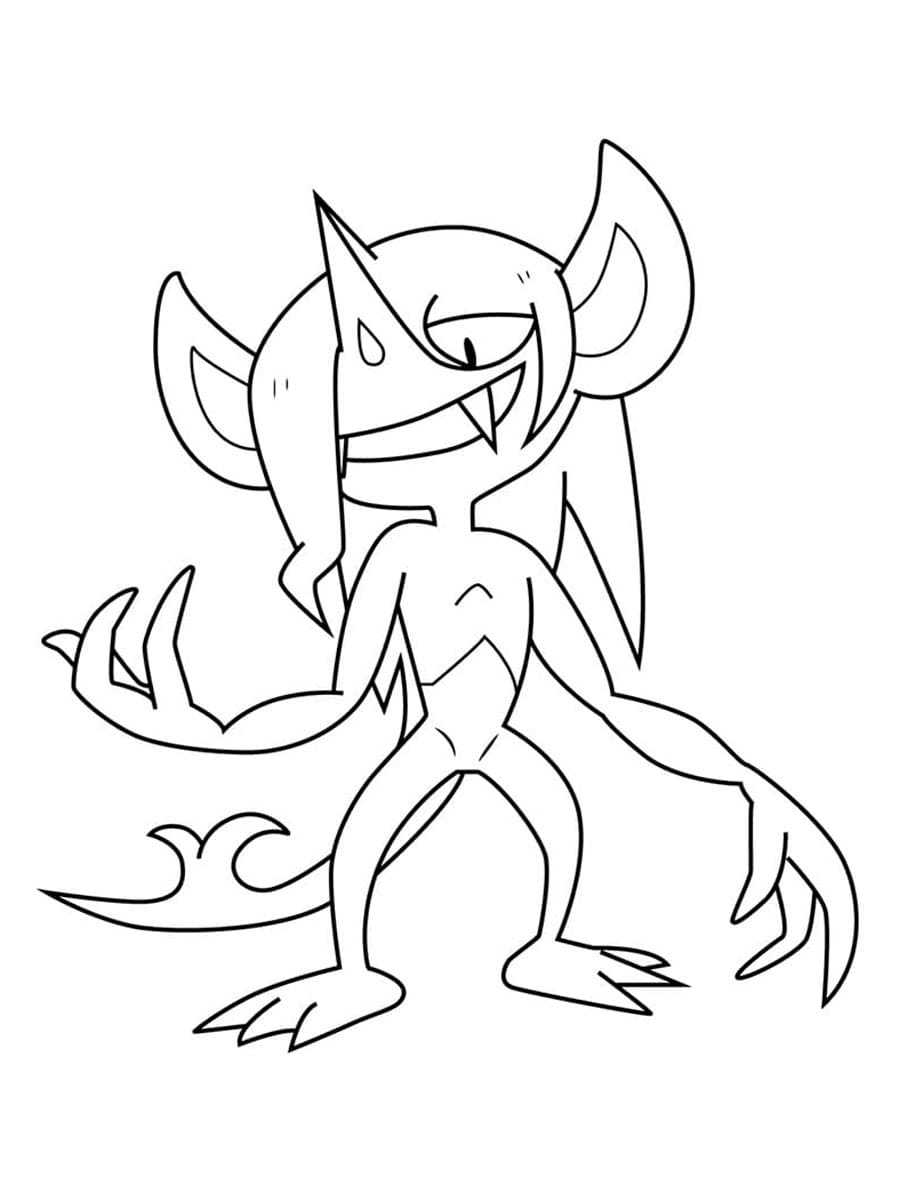 ζωγραφική Pokemon Morgrem