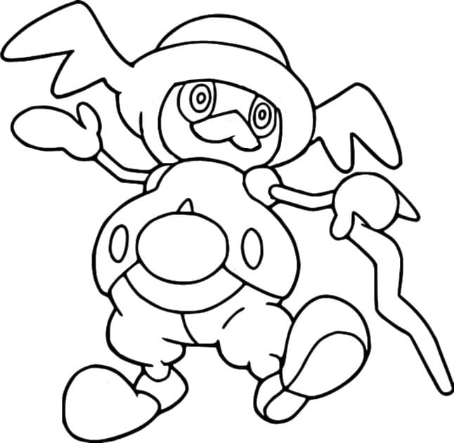 ζωγραφική Pokemon Mr. Rime