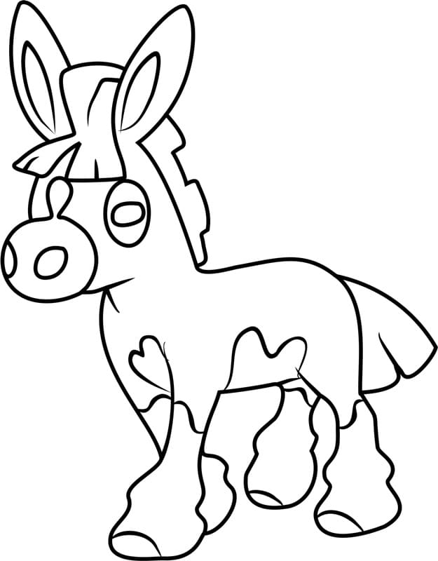 ζωγραφική Pokemon Mudbray