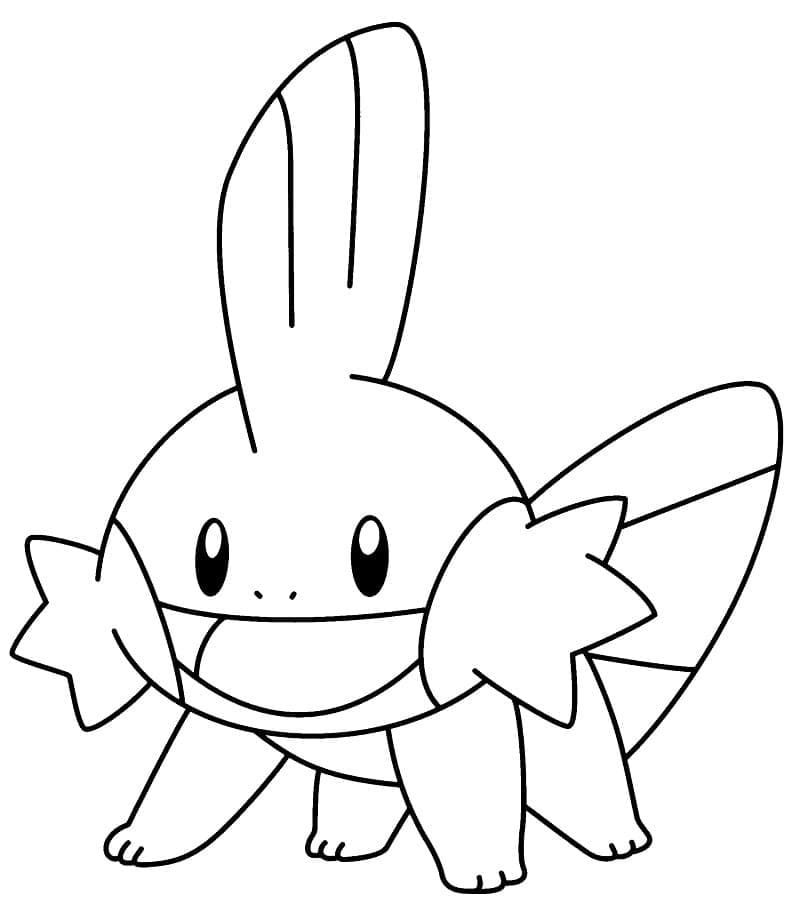ζωγραφική Pokemon Mudkip