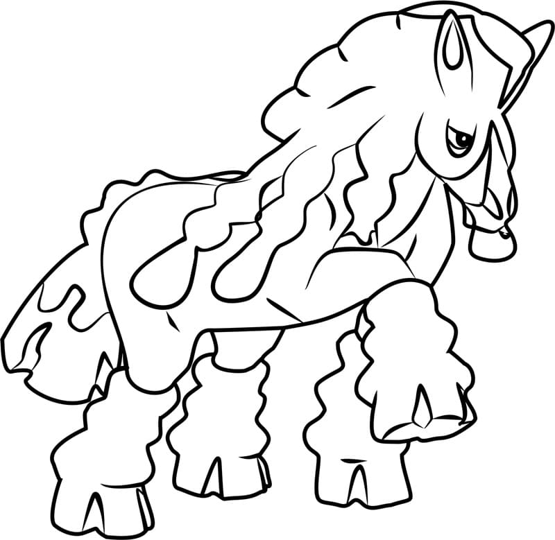 ζωγραφική Pokemon Mudsdale