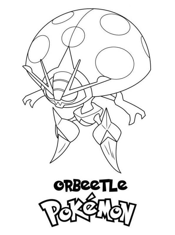 ζωγραφική Pokemon Orbeetle