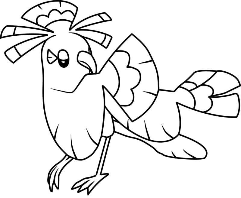 ζωγραφική Pokemon Oricorio