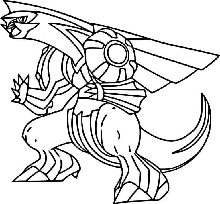 ζωγραφική Pokemon Palkia