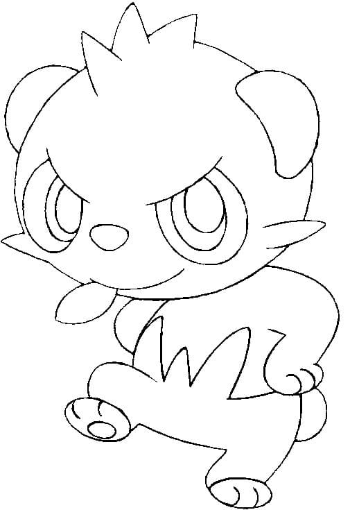 ζωγραφική Pokemon Pancham