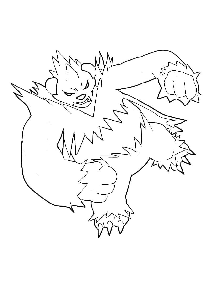 ζωγραφική Pokemon Pangoro