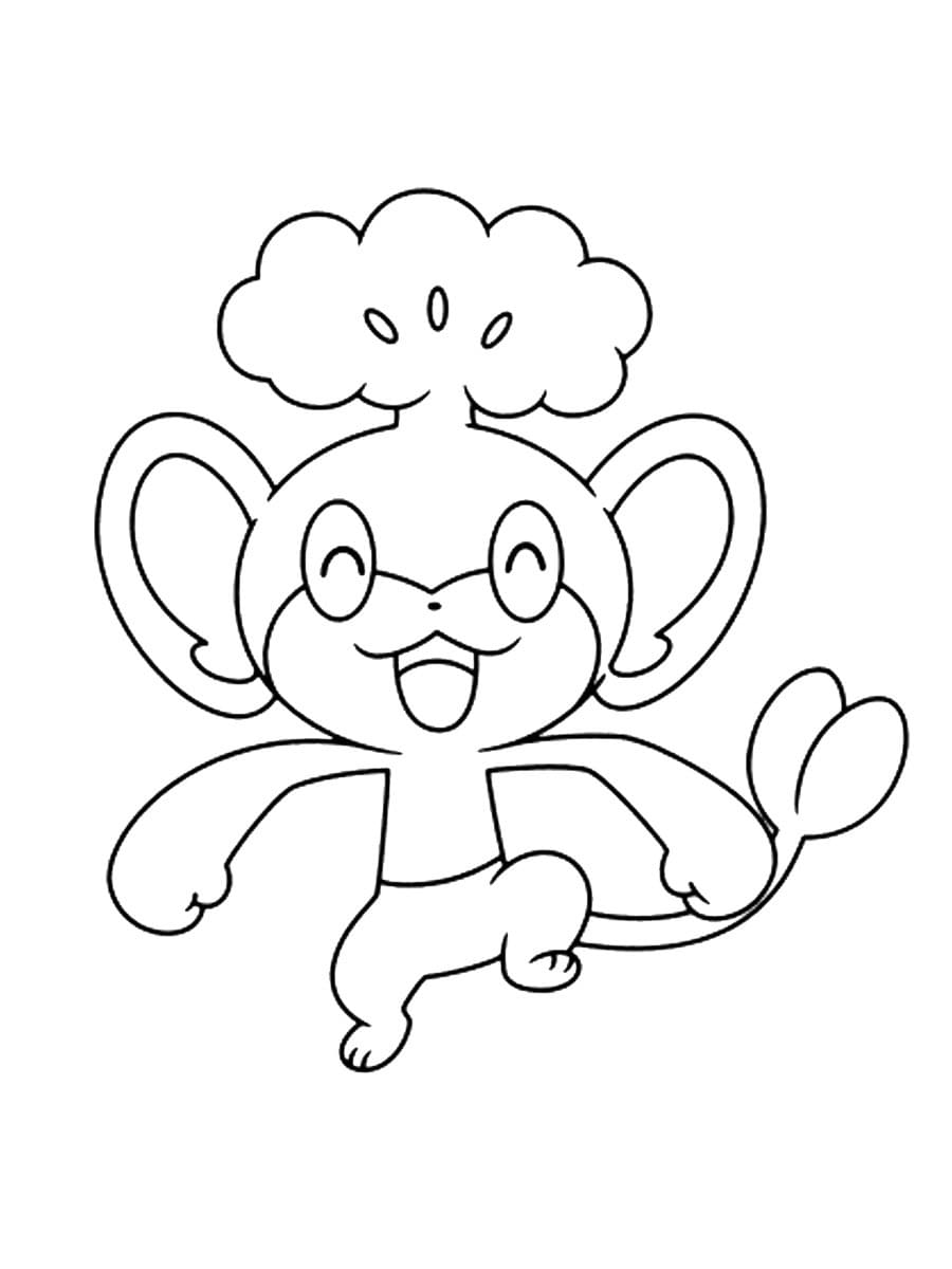 ζωγραφική Pokemon Pansage