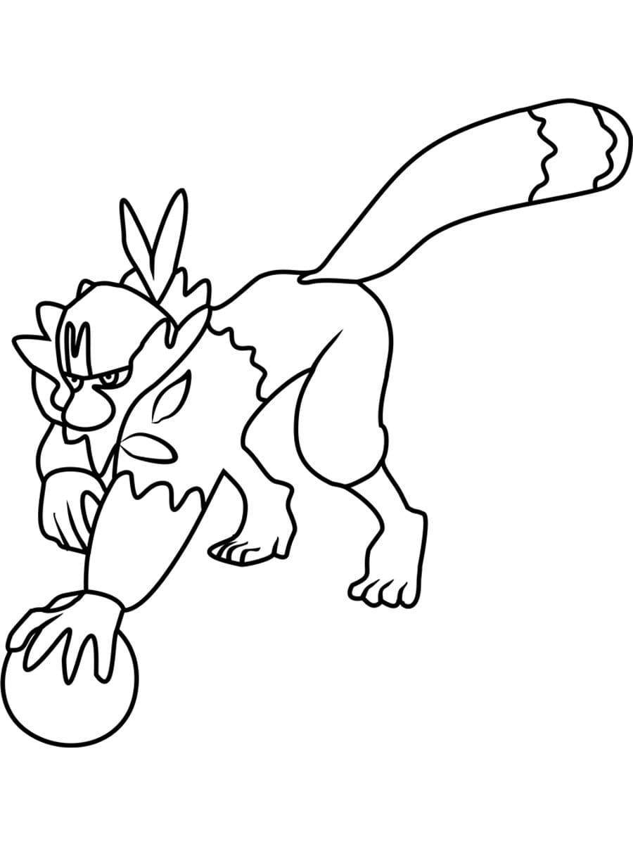 ζωγραφική Pokemon Passimian