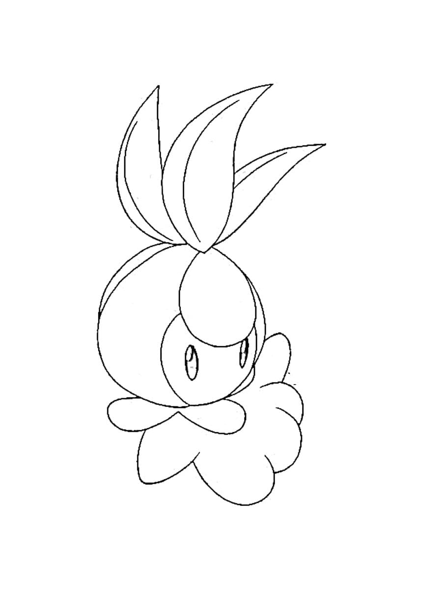 ζωγραφική Pokemon Petilil