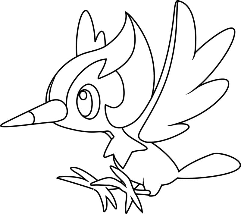 ζωγραφική Pokemon Pikipek