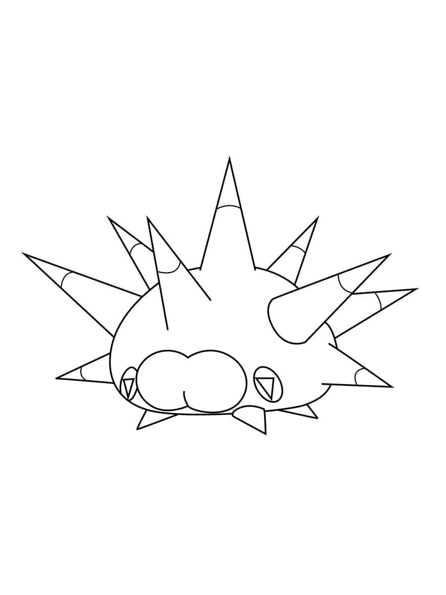 ζωγραφική Pokemon Pincurchin