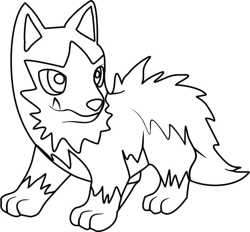 ζωγραφική Pokemon Poochyena