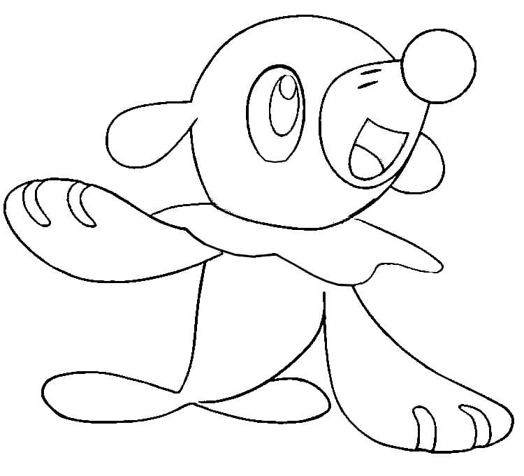 ζωγραφική Pokemon Popplio