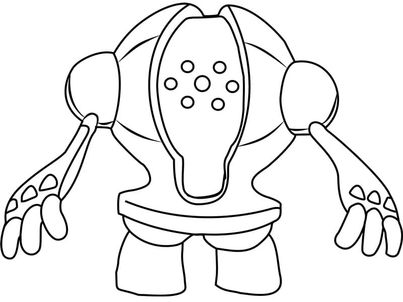 ζωγραφική Pokemon Registeel