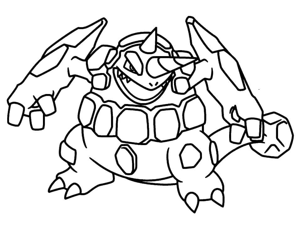 ζωγραφική Pokemon Rhyperior