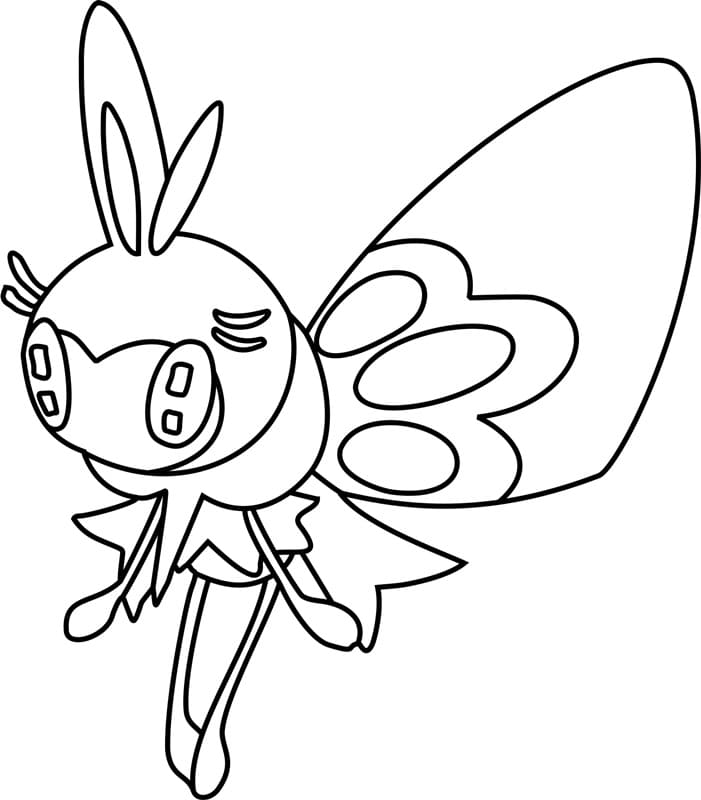 ζωγραφική Pokemon Ribombee