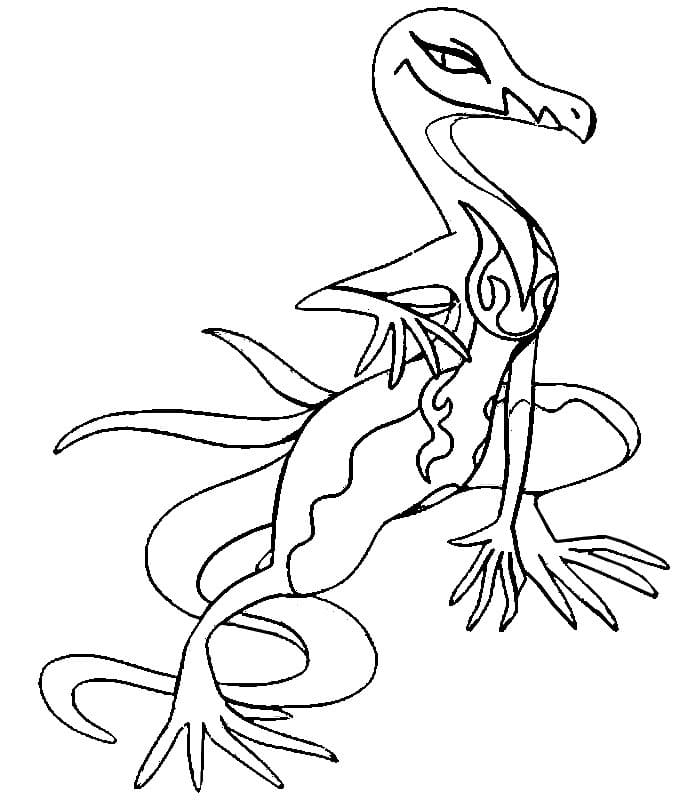 ζωγραφική Pokemon Salazzle