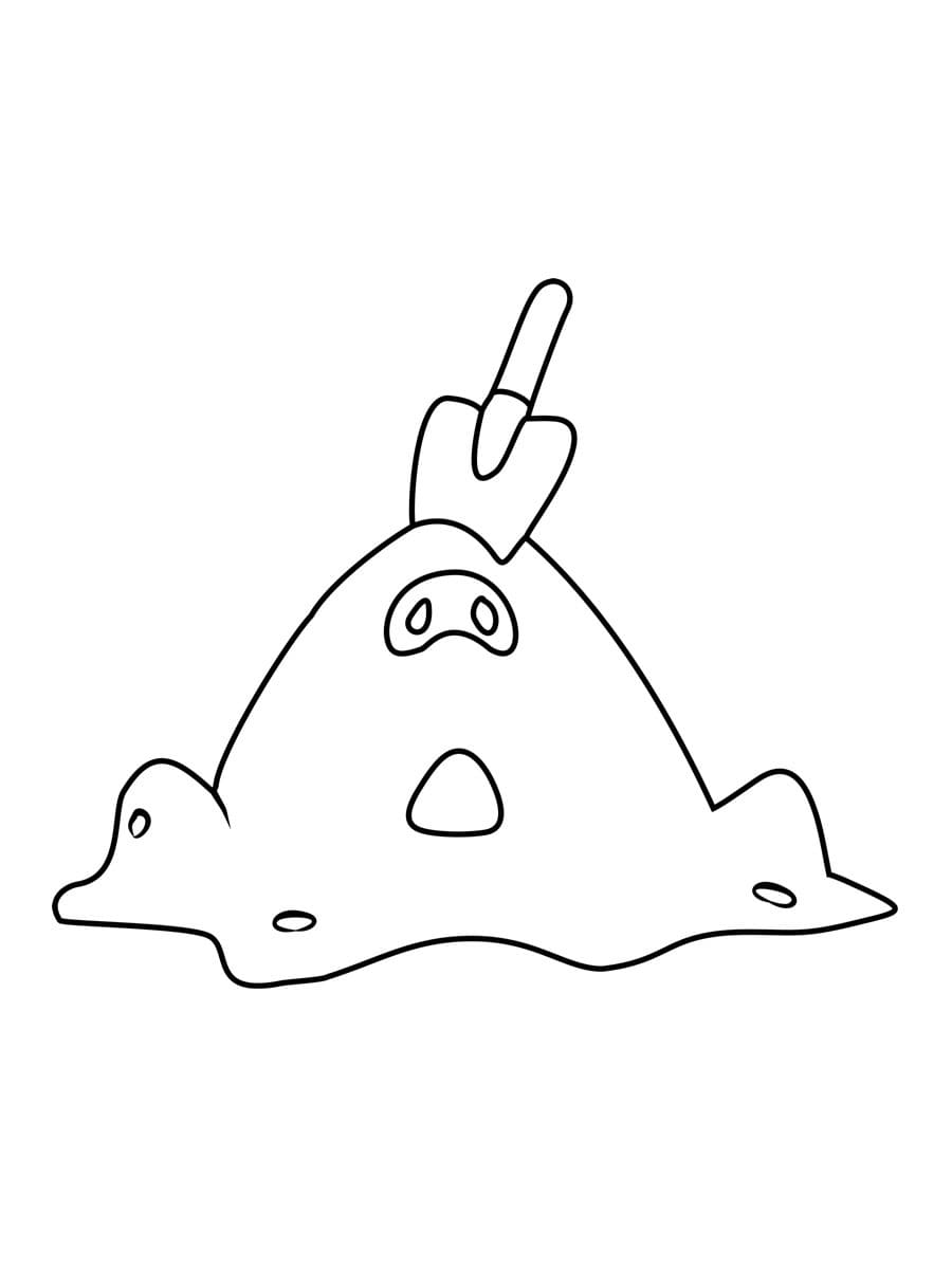 ζωγραφική Pokemon Sandygast