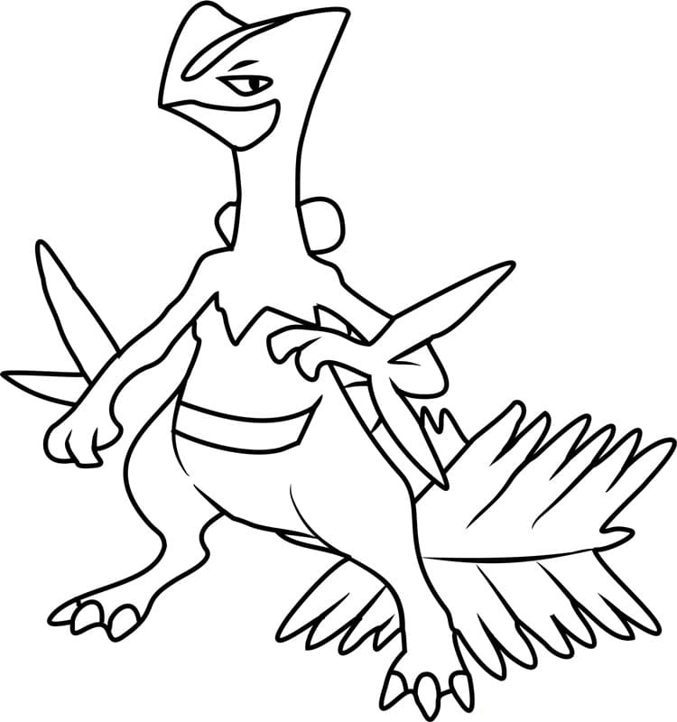 ζωγραφική Pokemon Sceptile