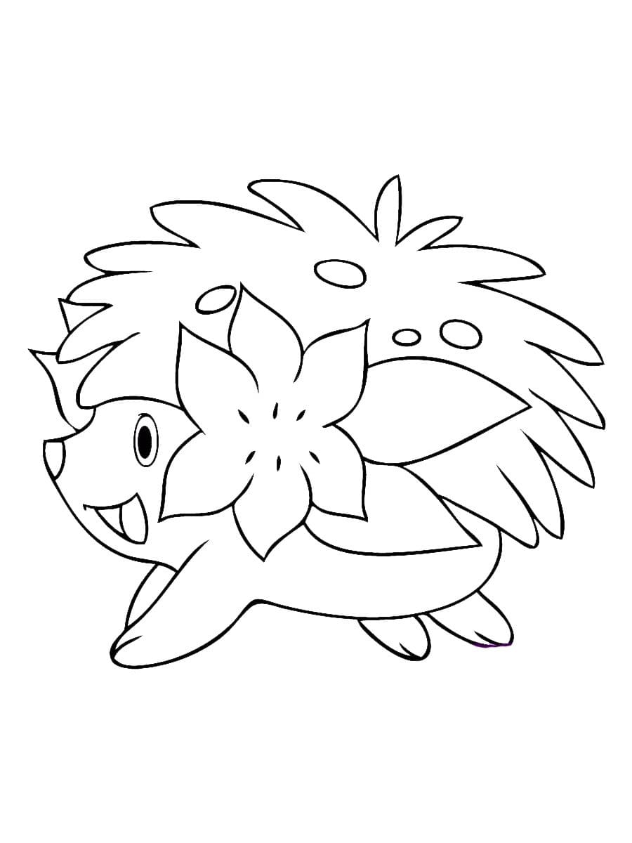 ζωγραφική Pokemon Shaymin