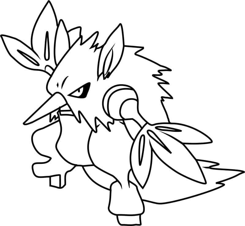 ζωγραφική Pokemon Shiftry