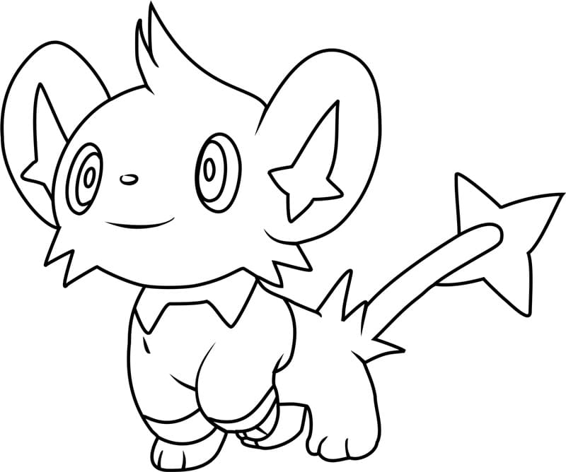 ζωγραφική Pokemon Shinx