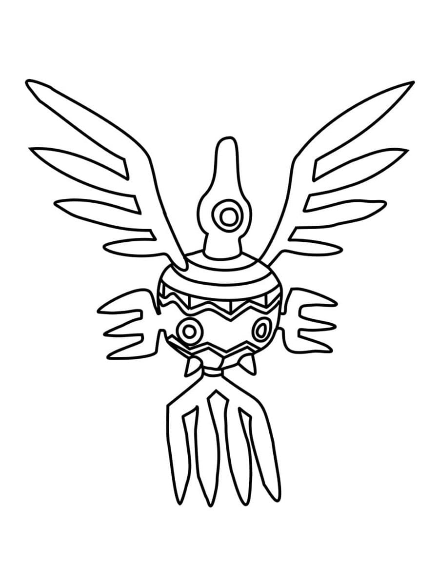 ζωγραφική Pokemon Sigilyph