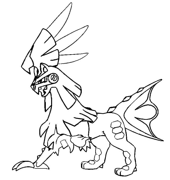 ζωγραφική Pokemon Silvally