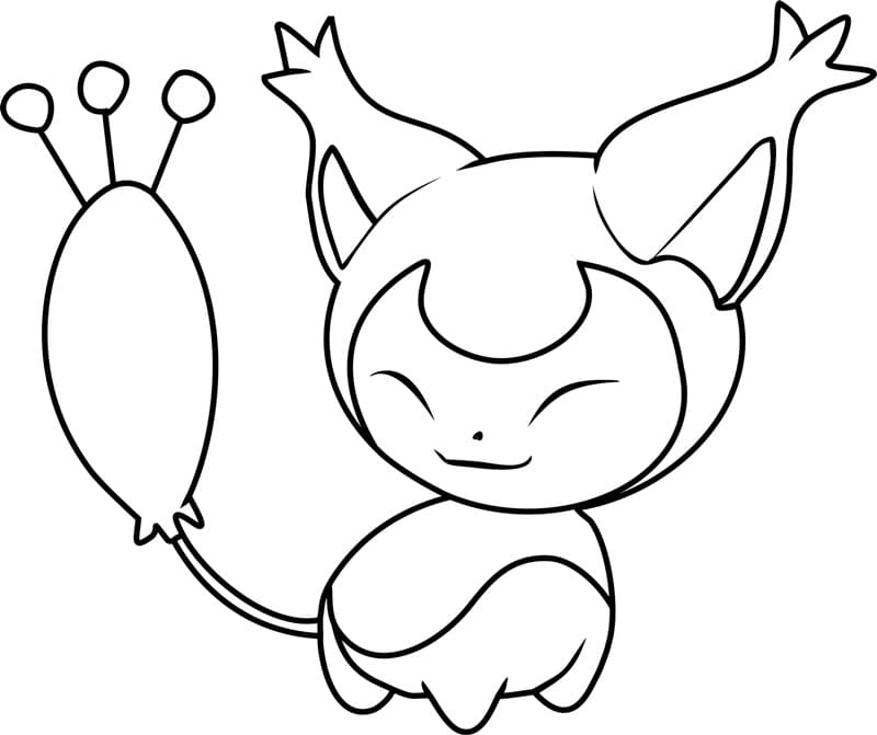 ζωγραφική Pokemon Skitty