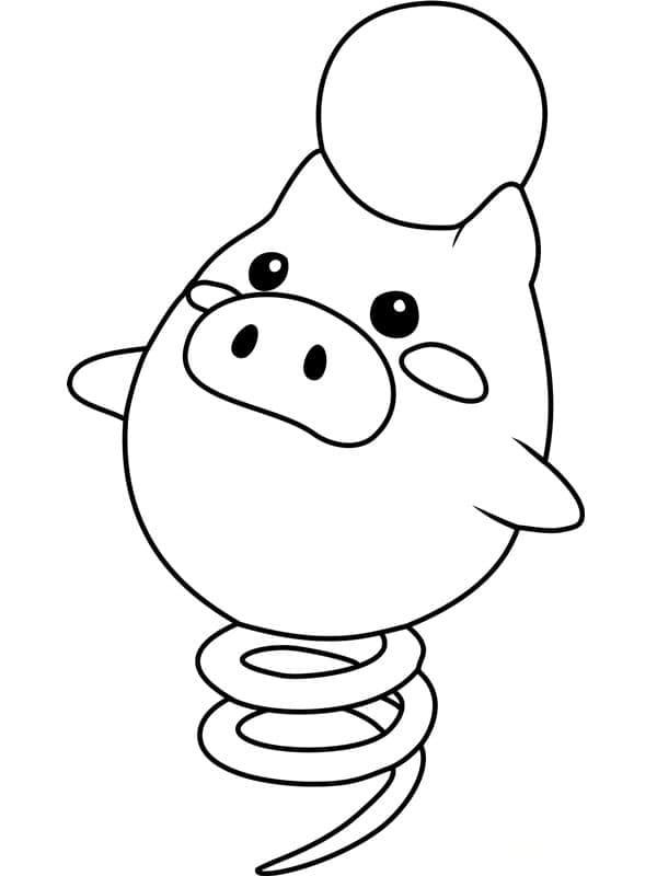 ζωγραφική Pokemon Spoink
