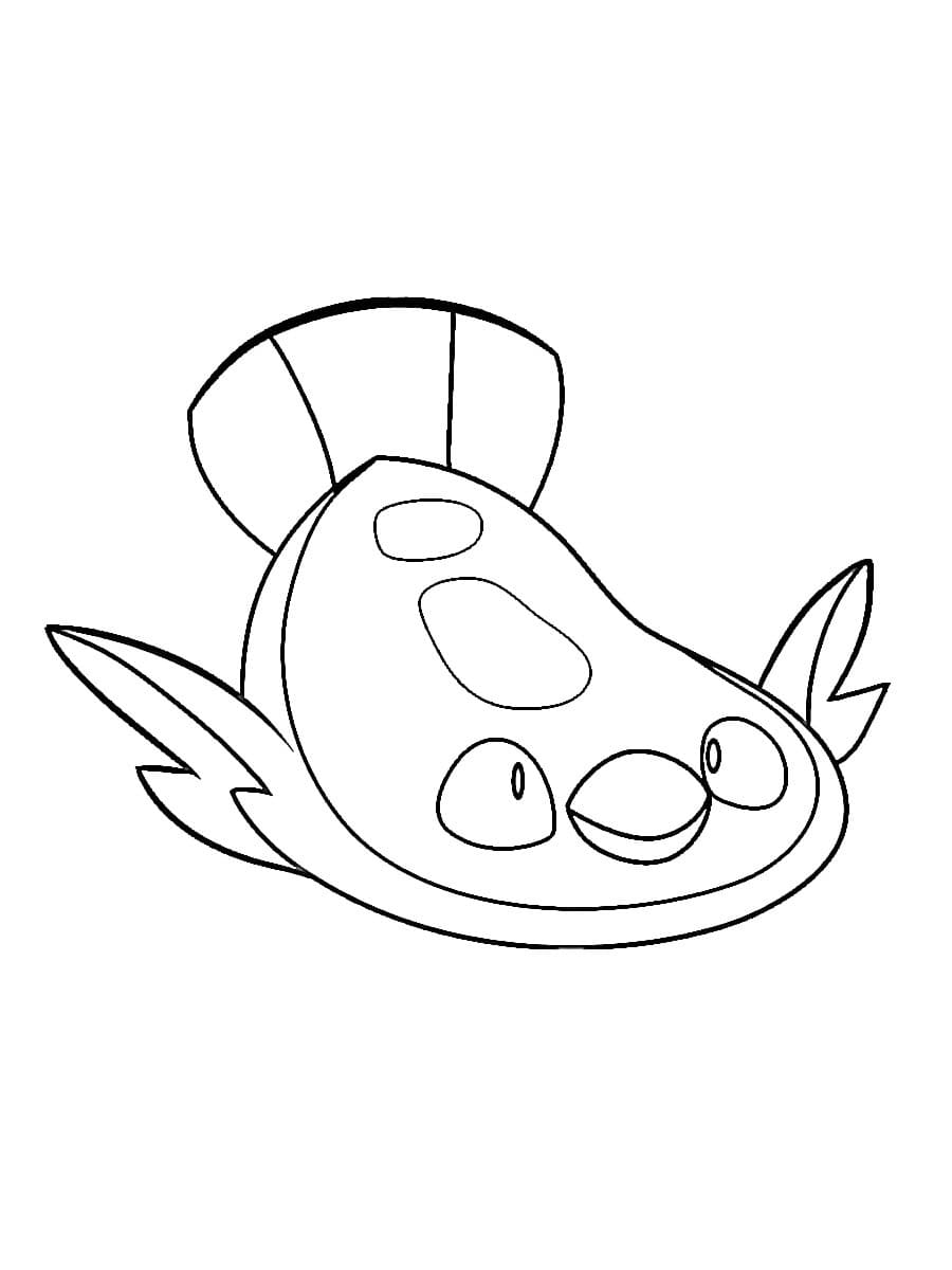 ζωγραφική Pokemon Stunfisk
