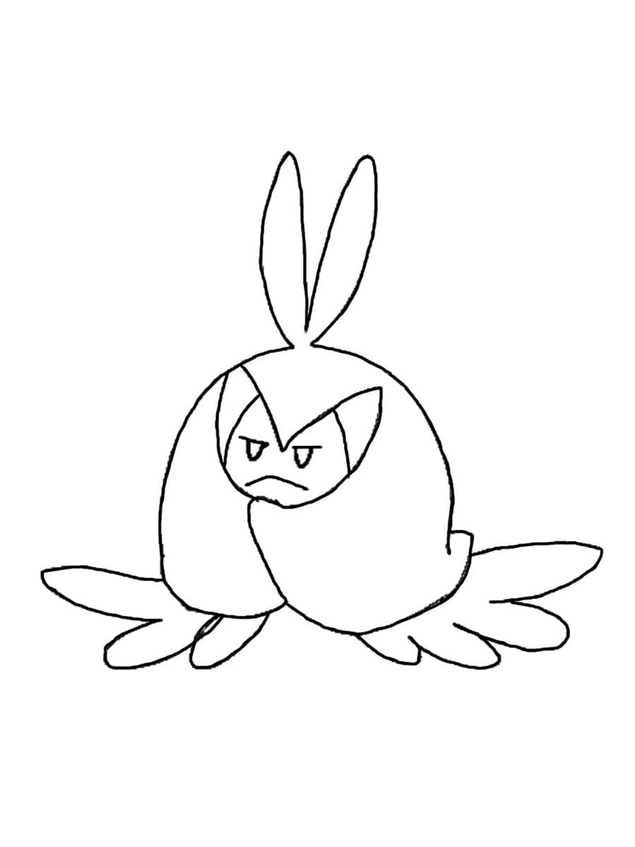ζωγραφική Pokemon Swadloon