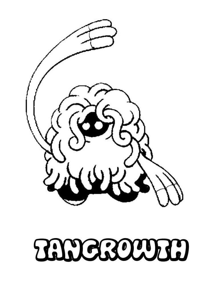ζωγραφική Pokemon Tangrowth
