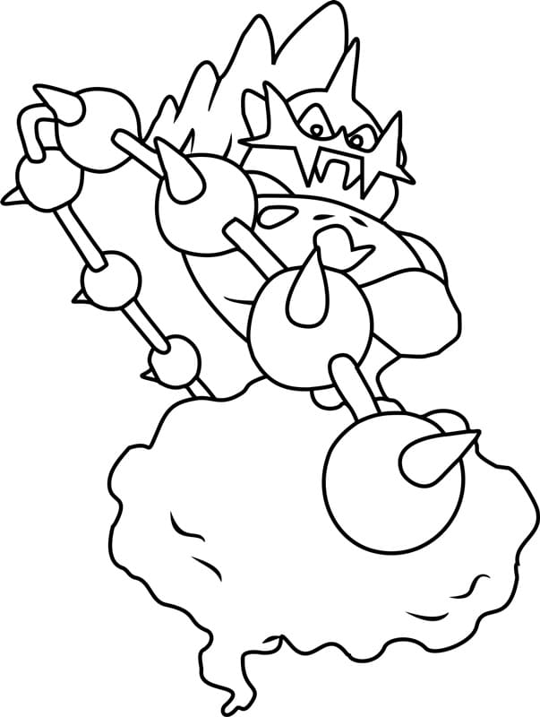 ζωγραφική Pokemon Thundurus