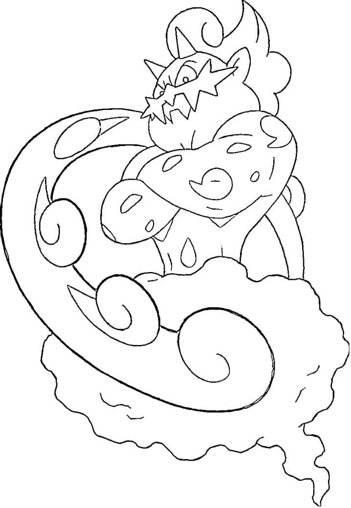 ζωγραφική Pokemon Tornadus