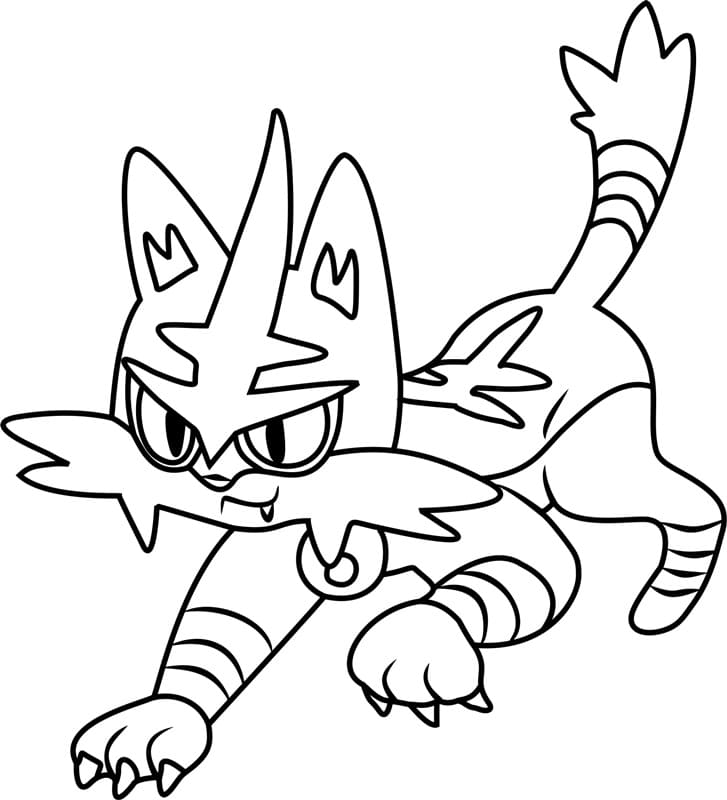 ζωγραφική Pokemon Torracat