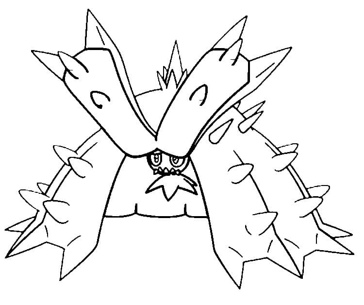 ζωγραφική Pokemon Toxapex