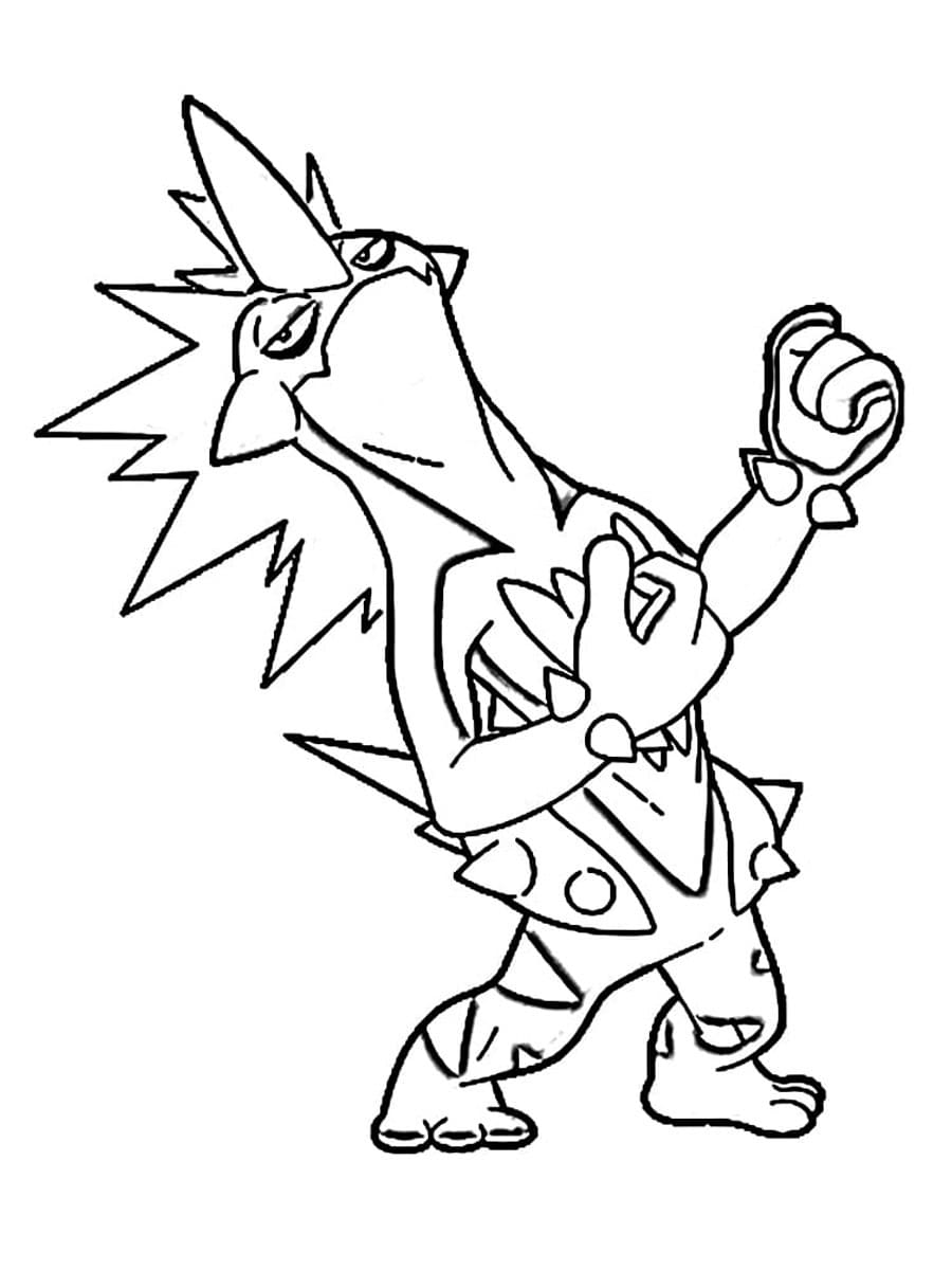 ζωγραφική Pokemon Toxtricity