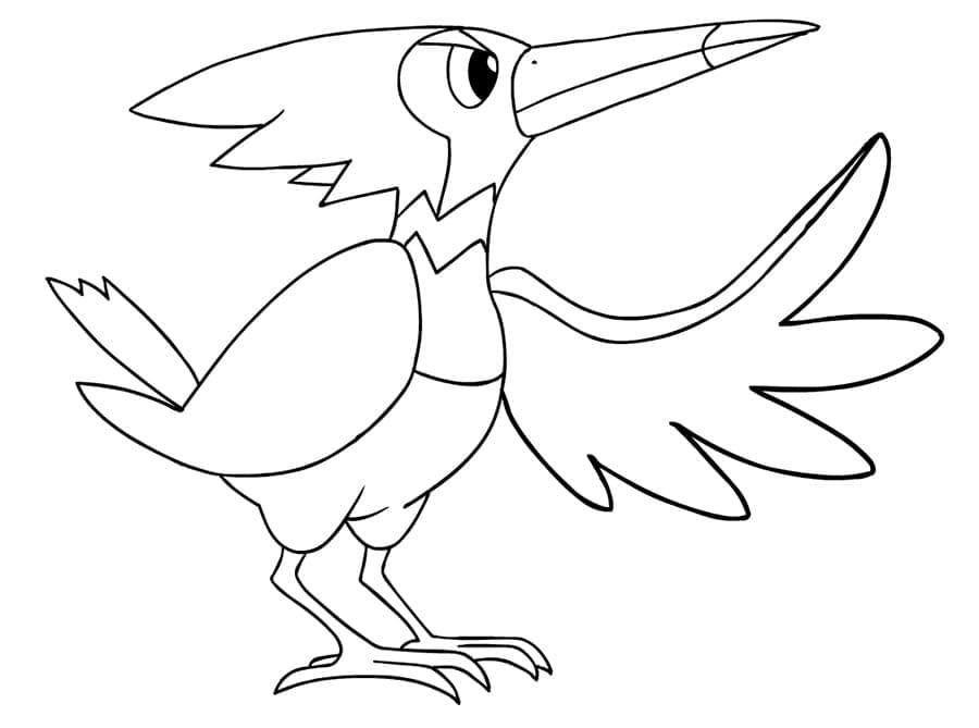 ζωγραφική Pokemon Trumbeak