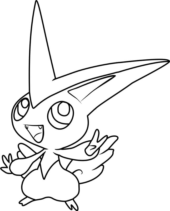 ζωγραφική Pokemon Victini